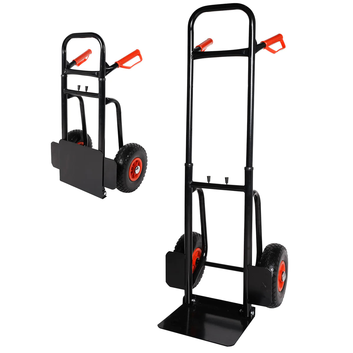 Two-wheeled trolley with Telescope Handle Adjustable height, 440lbs Capacity