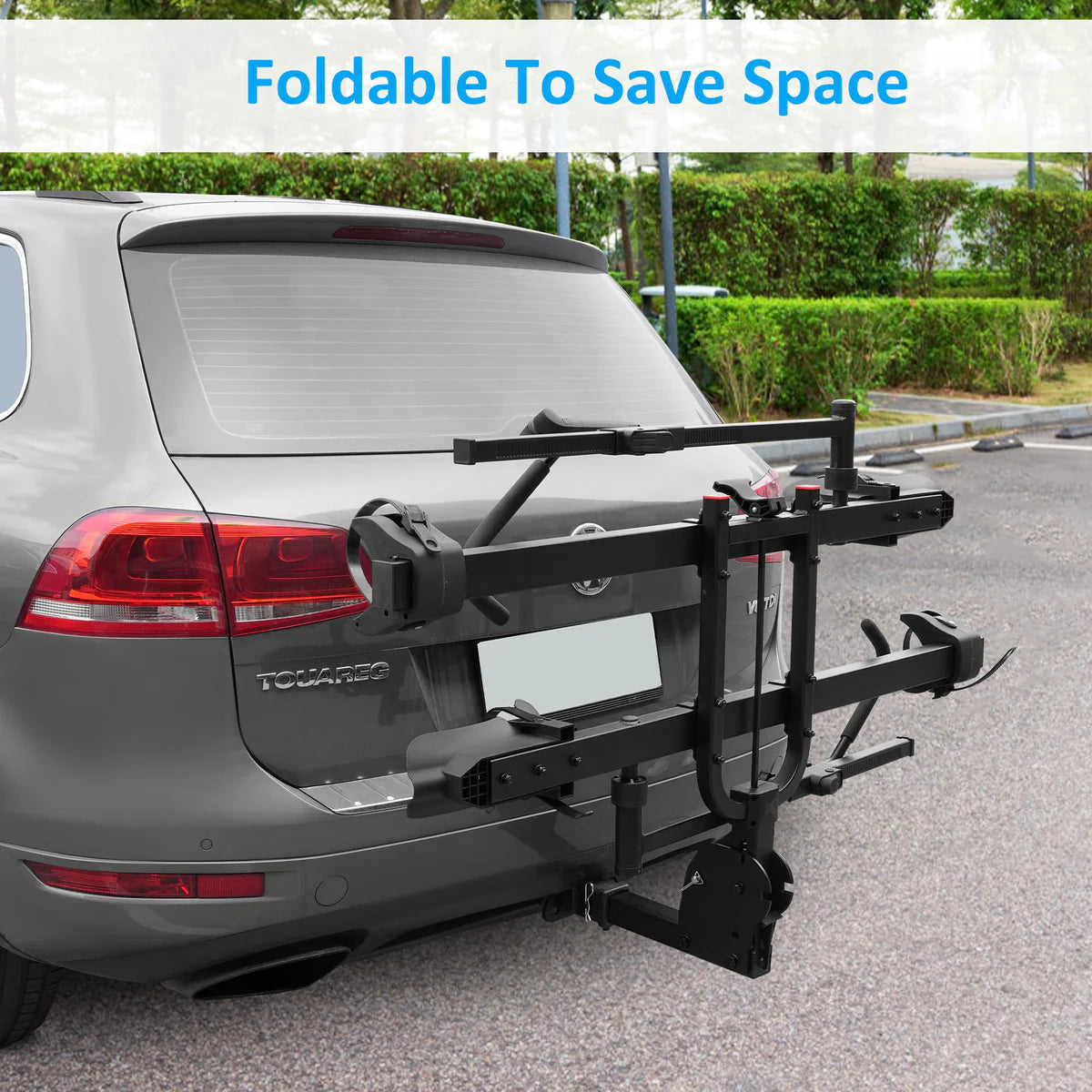 Platform Style Hitch Mount Bike Rack for 2 Bikes Carrier for Car SUV with 2  Hitch Receiver