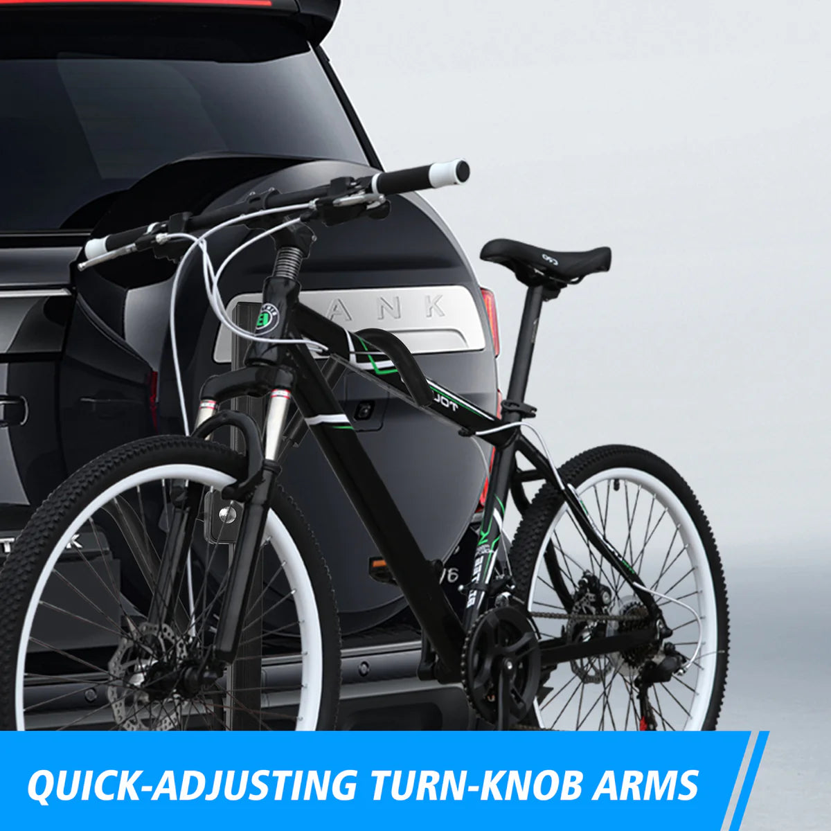 Hitch Mount Bike Rack for 2 Bikes Platform Style Bicycle Carrier for Car with 2  Hitch Receiver, S Tube