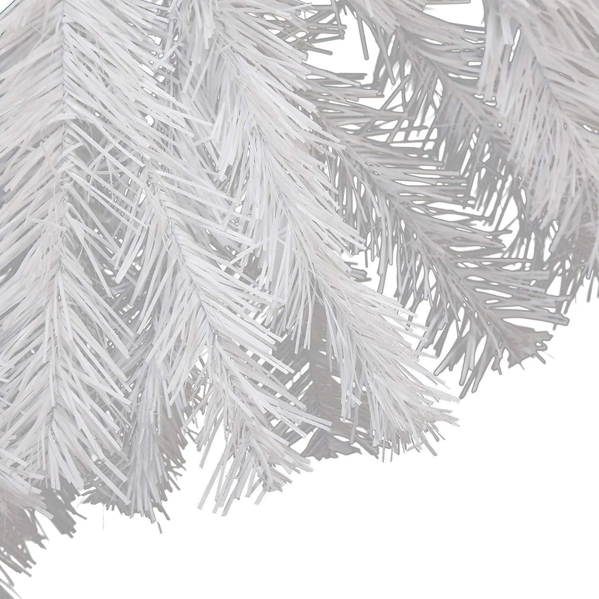6ft Premium Artificial Christmas Spruce Tree 800 Branch Tips w/Metal Stand, White