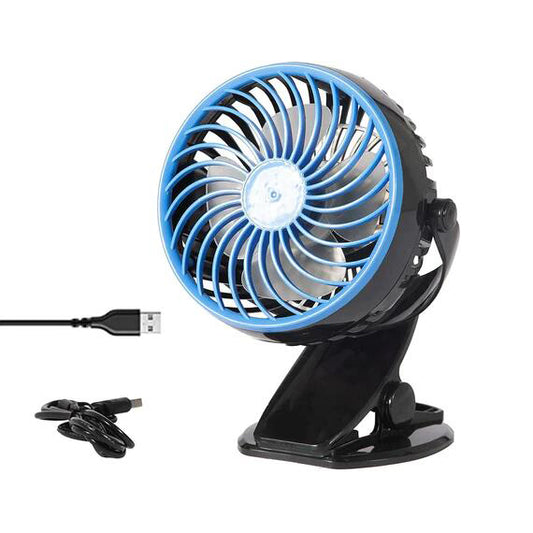 Mini USB Powered Desk Fan can 360 degree rotation Fan Speed Adjustable