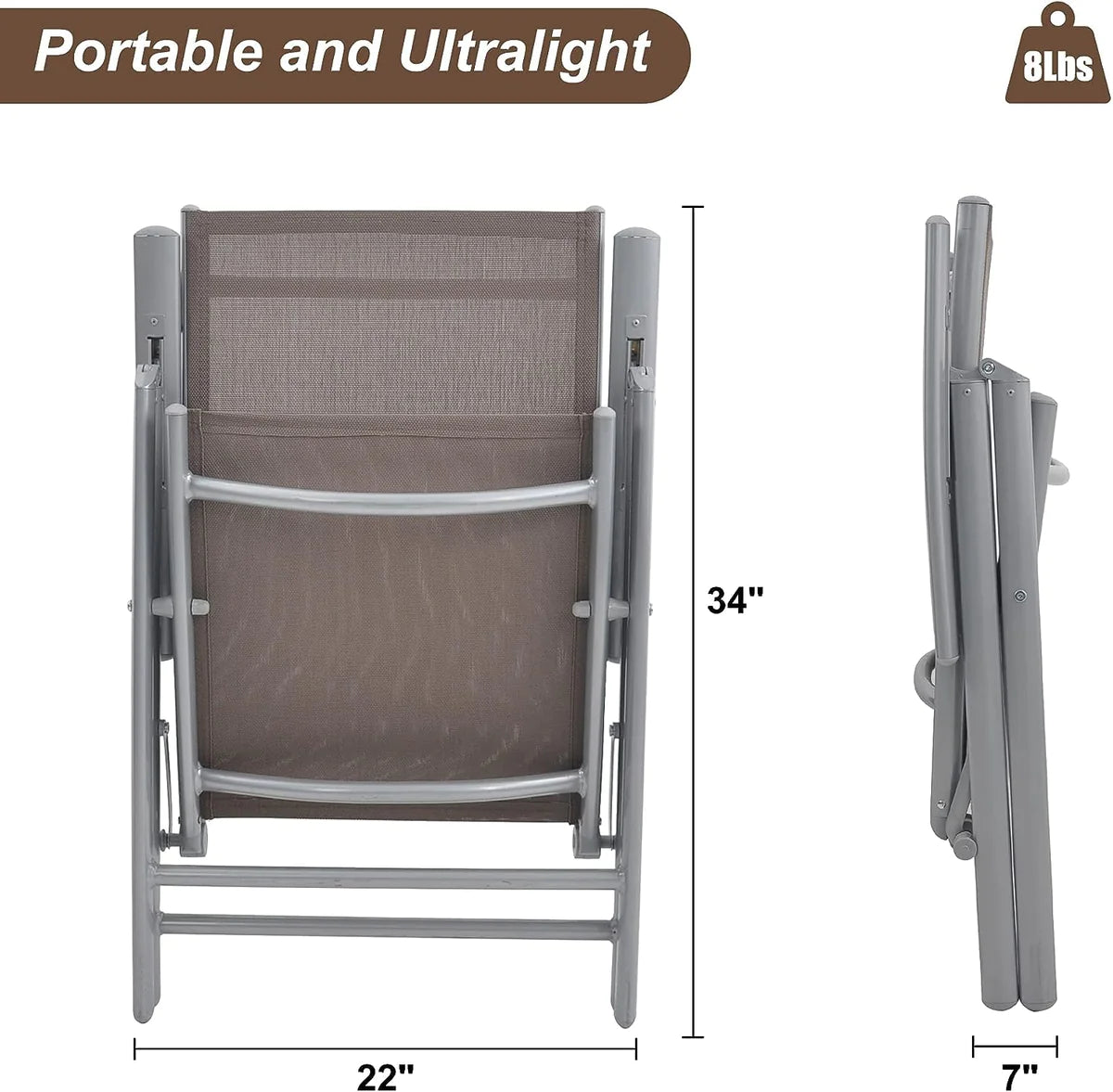 Adjustable Fabric Bench Top Metal Support Chair Outdoor Leisure Chair High Back Stable Triangle Structure | karmasfar.us