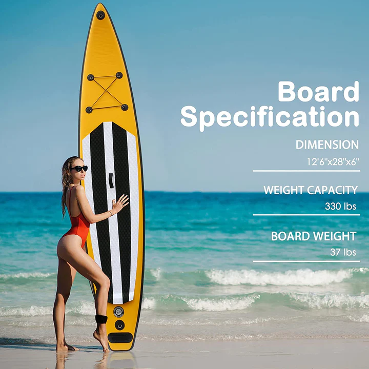 Inflatable Paddle Boards Ultra-Light Stand Up Paddle Board Surf Board Non-Slip Deck