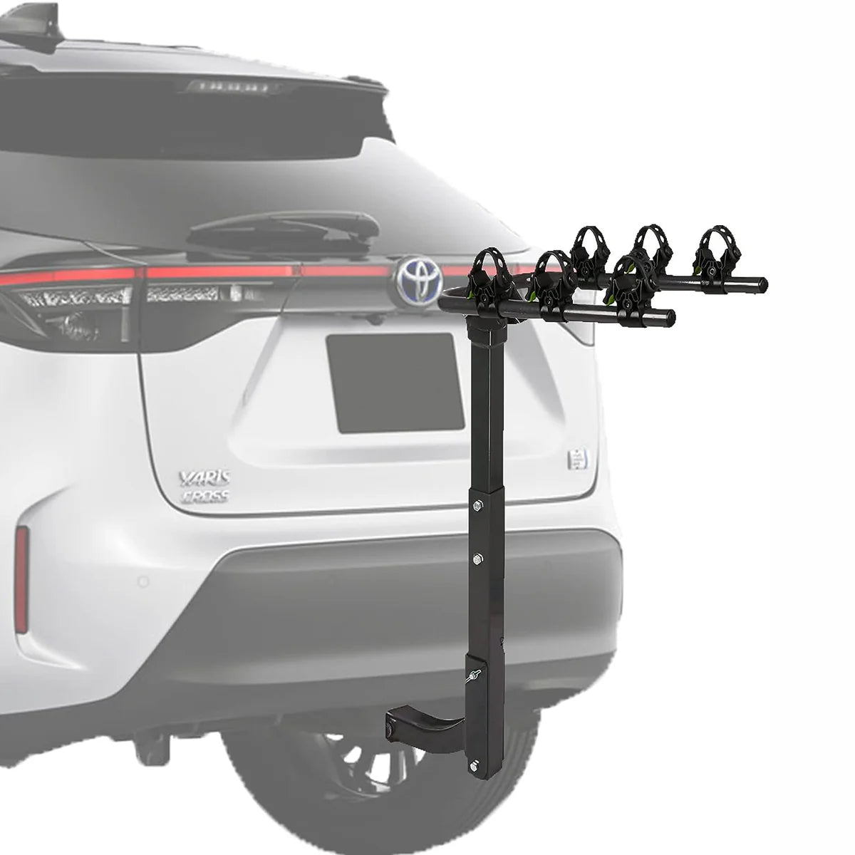 Hitch Bike Rack for 3 Bikes Foldable Bicycle Carrier for Car with 2  Hitch Receiver