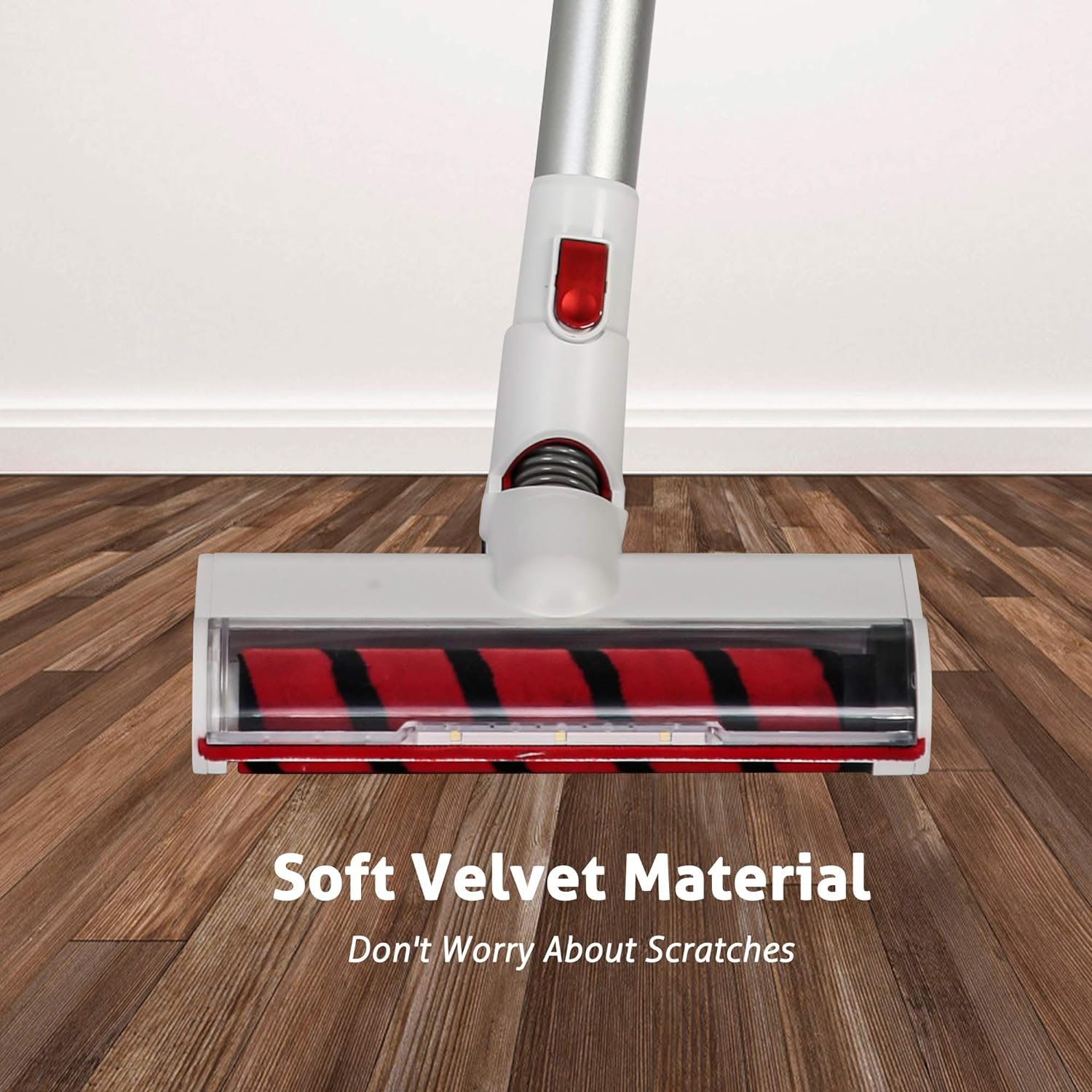 Lightweight Cordless Vacuum Cleaner, 20Kpa 4 in 1 Powerful Suction 35 mins-Running with 250W Brushless Motor & Detachable Battery