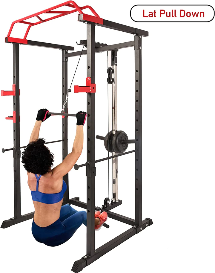 Full Body Train Power Rack Squat Cage, Fitness Smith Cage System