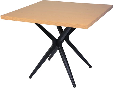 Dining Room Table Leisure Coffee Table with Metal Legs for Cafe Bar